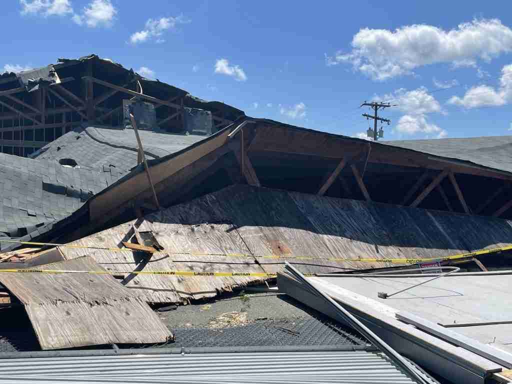 Two Story Building Demolition in Central Georgia