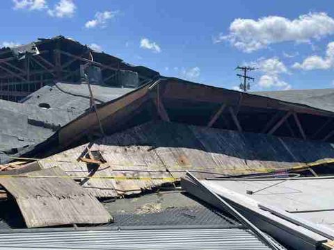 Two Story Building Demolition in Central Georgia